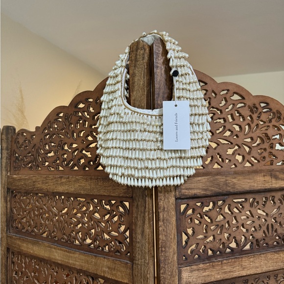 NEW NWT Lovers + Friends White Tati Bag - Picture 4 of 4